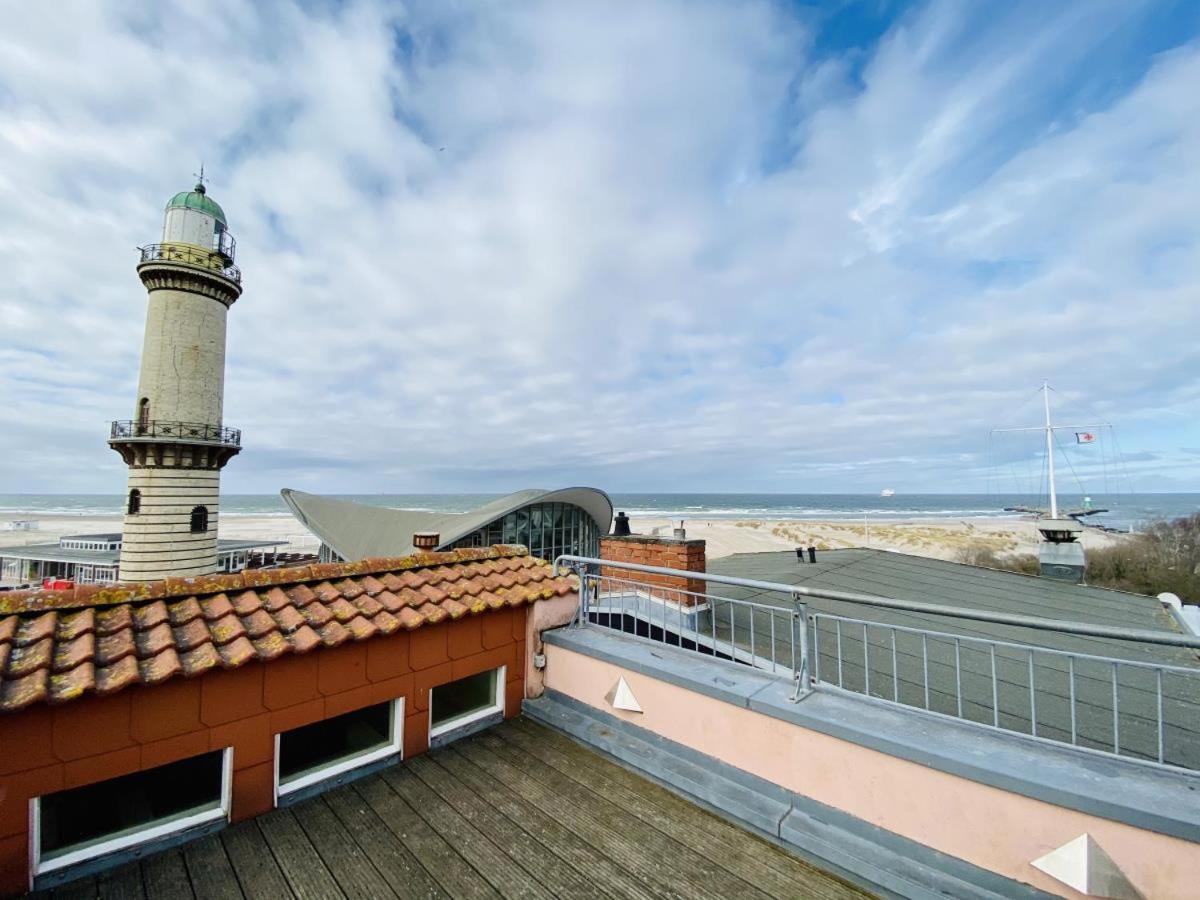 Sonnendeck, Direkt Am Leuchtturm Apartment Rostock Exterior photo